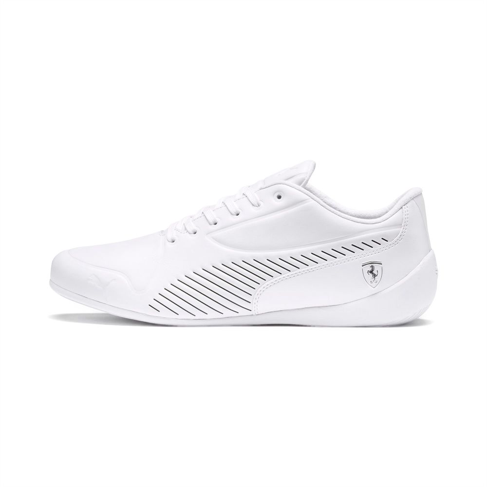 Puma Scuderia Ferrari Drift Cat 7S Ultra LS Férfi Motorsport Cipő - Fehér ( Hungary - NQISV7394 )